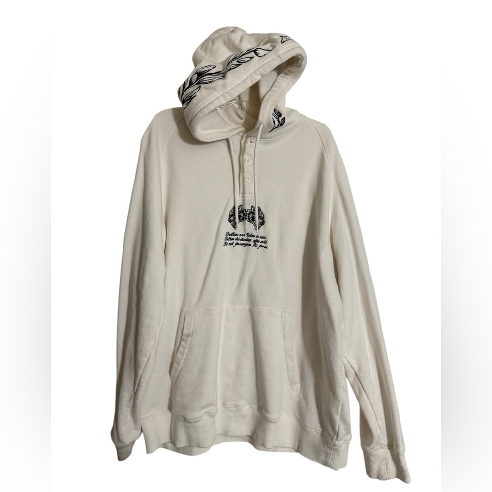 DARC SPORT Not For Everyone Dominic Hoodie 🐺 • Large • Cream • 973/1000 Made •